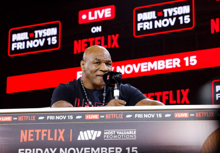 Jake Paul vs Mike Tyson Press Conference at Fanatics Fest