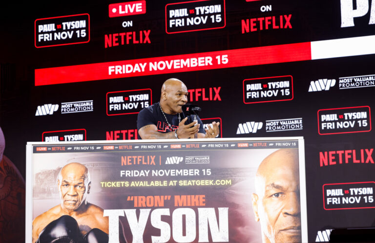 Jake Paul vs Mike Tyson Press Conference at Fanatics Fest