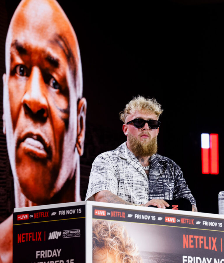 Jake Paul vs Mike Tyson Press Conference at Fanatics Fest