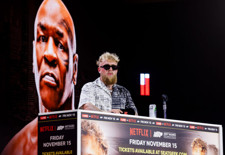 Jake Paul vs Mike Tyson Press Conference at Fanatics Fest