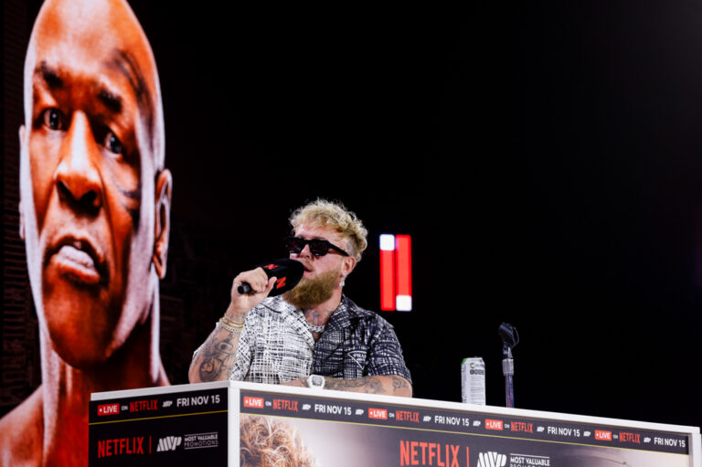 Jake Paul vs Mike Tyson Press Conference at Fanatics Fest