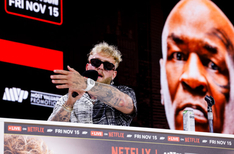 Jake Paul vs Mike Tyson Press Conference at Fanatics Fest