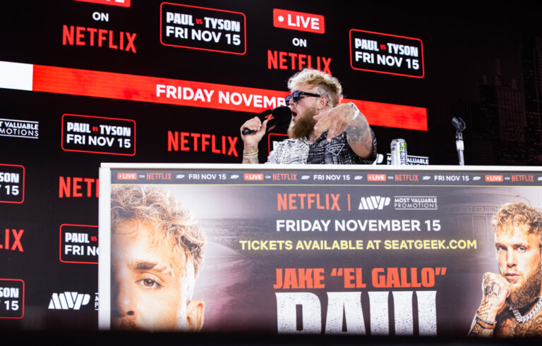 Jake Paul vs Mike Tyson Press Conference at Fanatics Fest