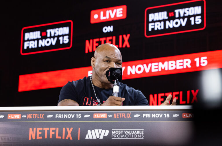 Jake Paul vs Mike Tyson Press Conference at Fanatics Fest