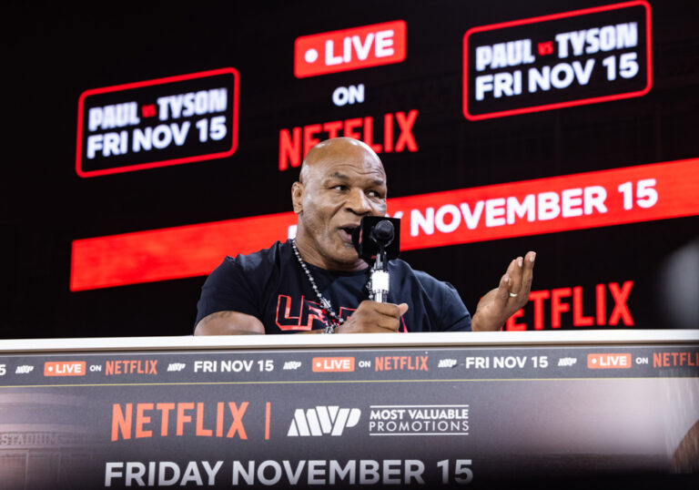 Jake Paul vs Mike Tyson Press Conference at Fanatics Fest