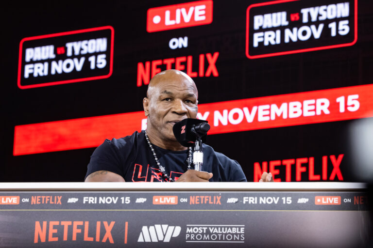 Jake Paul vs Mike Tyson Press Conference at Fanatics Fest