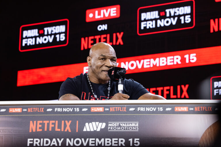 Jake Paul vs Mike Tyson Press Conference at Fanatics Fest