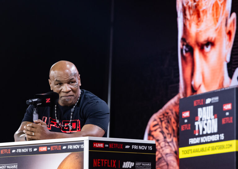 Jake Paul vs Mike Tyson Press Conference at Fanatics Fest