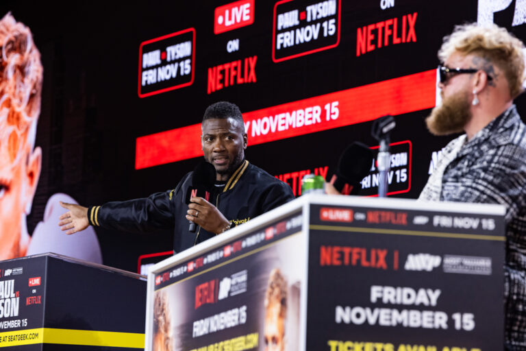 Jake Paul vs Mike Tyson Press Conference at Fanatics Fest