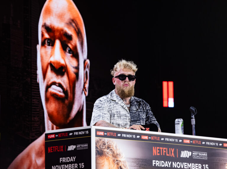 Jake Paul vs Mike Tyson Press Conference at Fanatics Fest