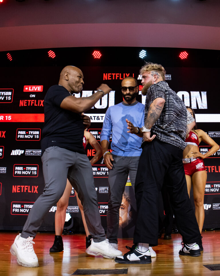 Jake Paul vs Mike Tyson Press Conference at Fanatics Fest