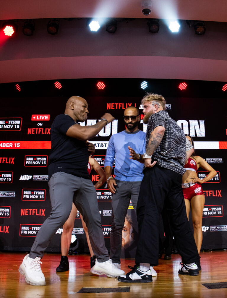 Jake Paul vs Mike Tyson Press Conference at Fanatics Fest