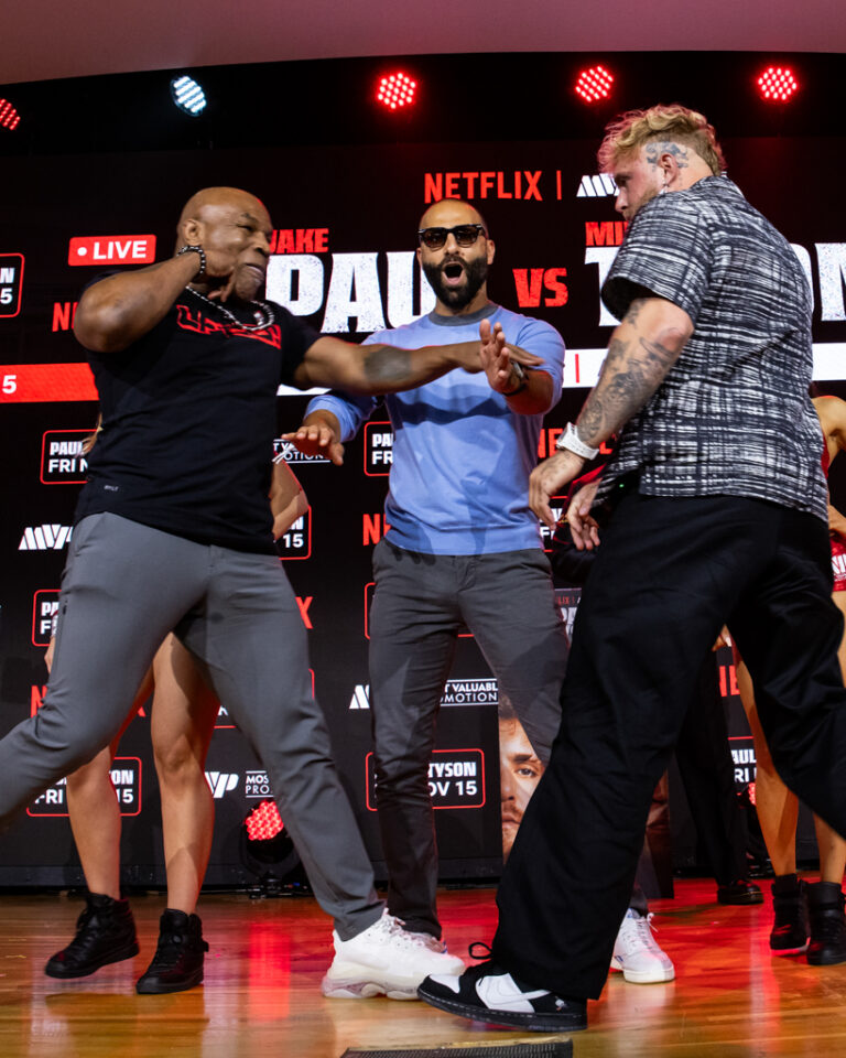 Jake Paul vs Mike Tyson Press Conference at Fanatics Fest