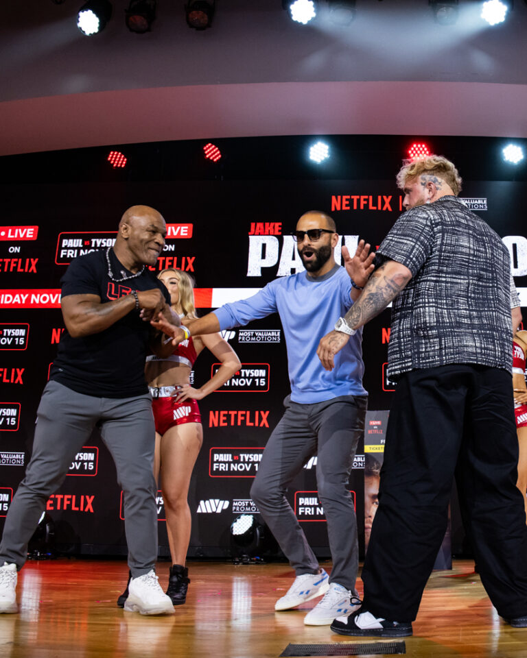 Jake Paul vs Mike Tyson Press Conference at Fanatics Fest