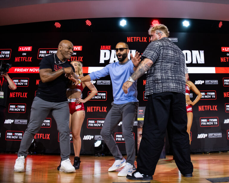 Jake Paul vs Mike Tyson Press Conference at Fanatics Fest