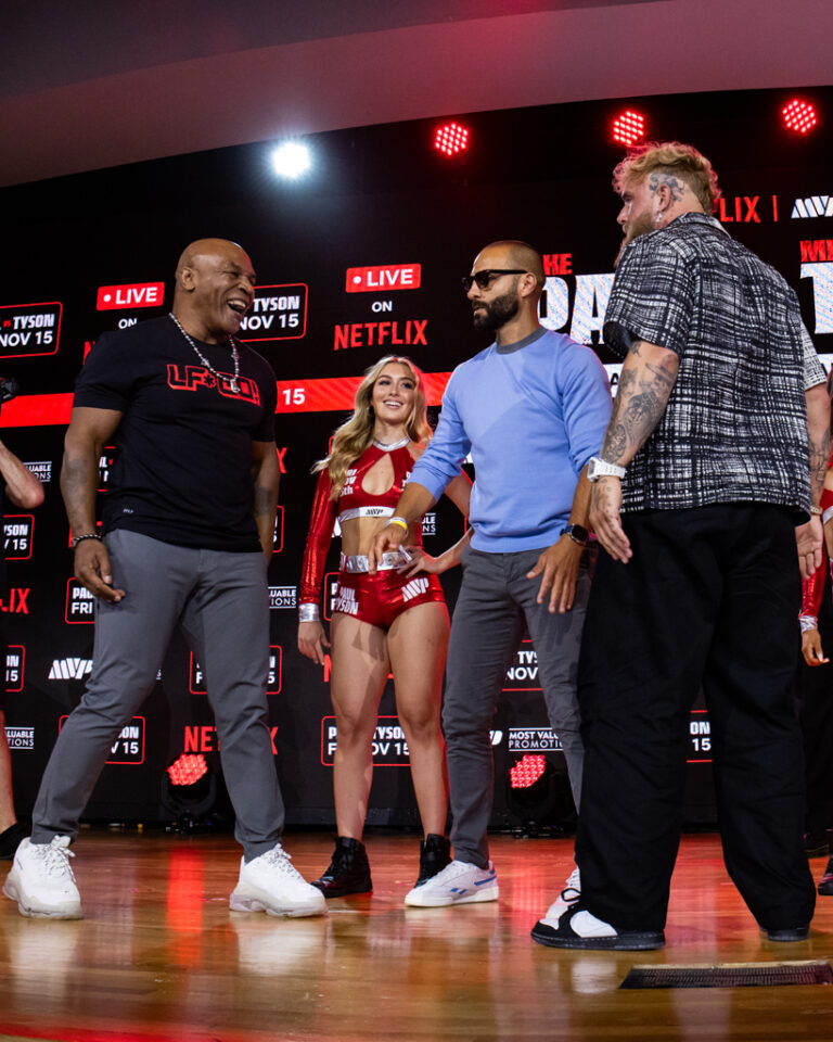 Jake Paul vs Mike Tyson Press Conference at Fanatics Fest