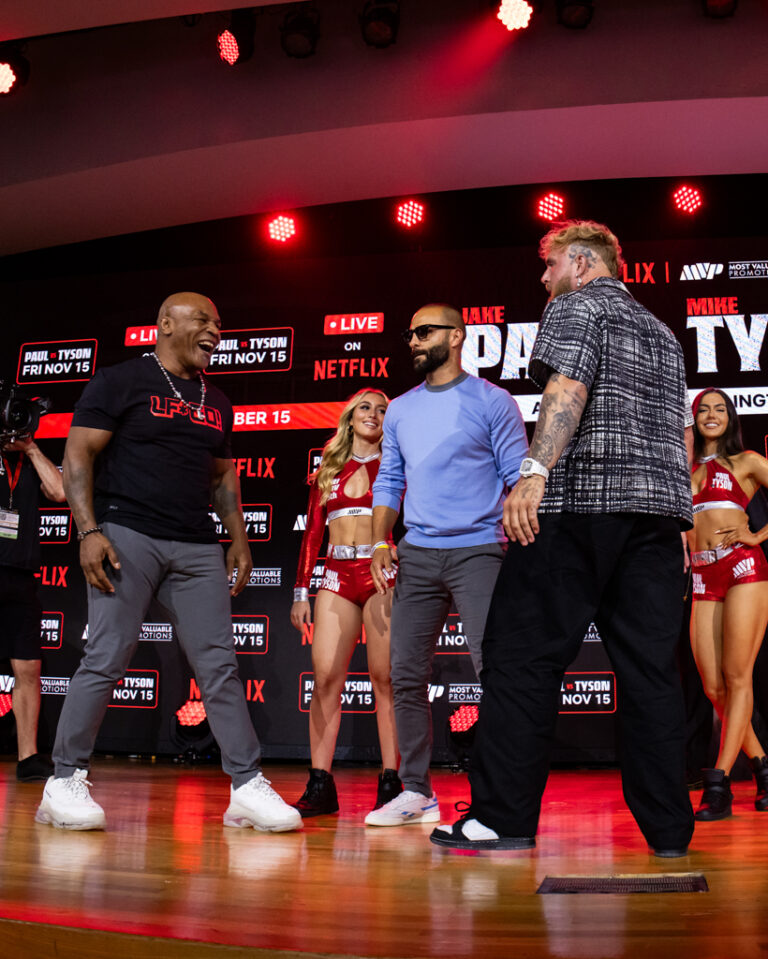 Jake Paul vs Mike Tyson Press Conference at Fanatics Fest