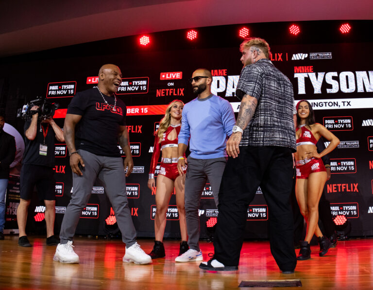 Jake Paul vs Mike Tyson Press Conference at Fanatics Fest