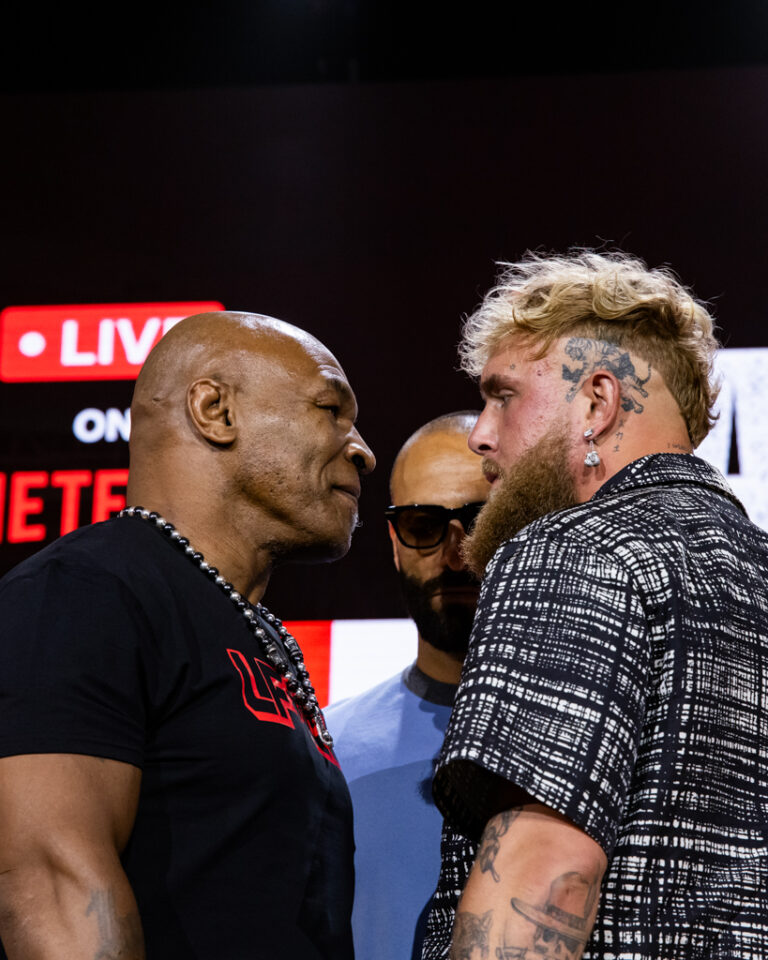 Jake Paul vs Mike Tyson Press Conference at Fanatics Fest