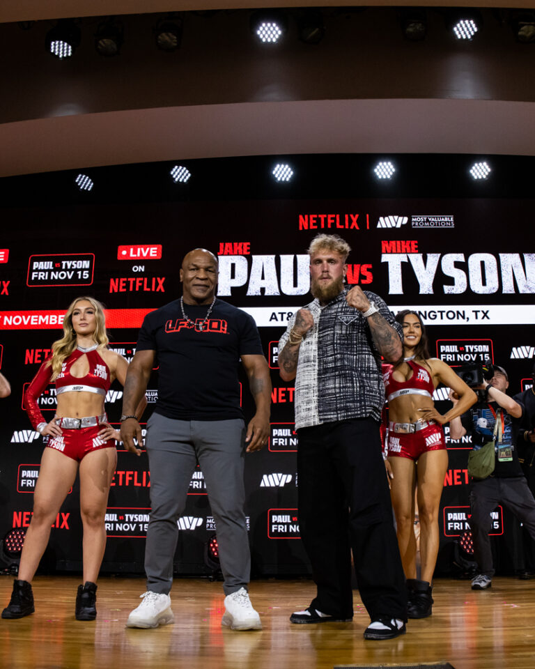 Jake Paul vs Mike Tyson Press Conference at Fanatics Fest