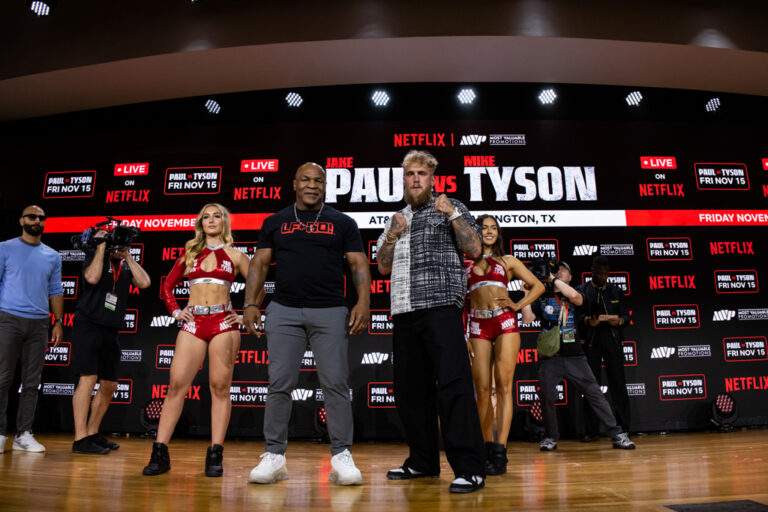 Jake Paul vs Mike Tyson Press Conference at Fanatics Fest