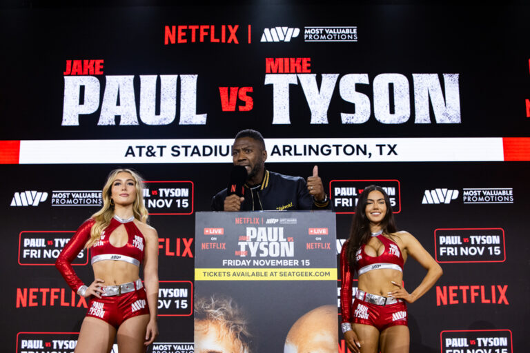 Jake Paul vs Mike Tyson Press Conference at Fanatics Fest