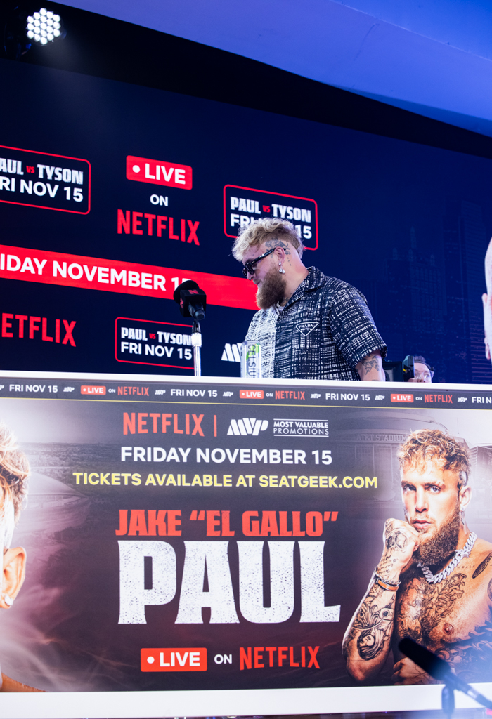 Jake Paul vs Mike Tyson Press Conference at Fanatics Fest