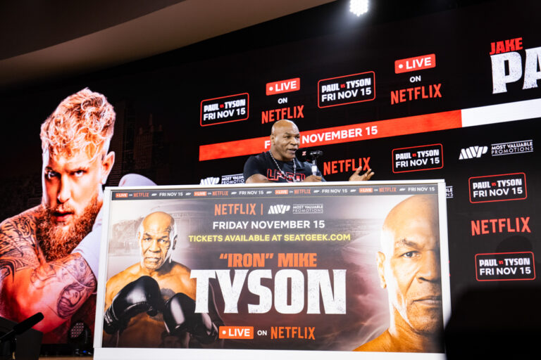 Jake Paul vs Mike Tyson Press Conference at Fanatics Fest