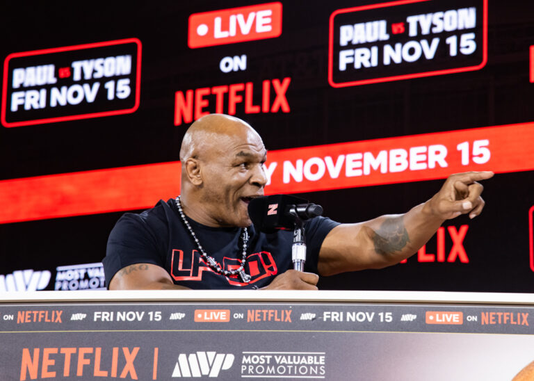 Jake Paul vs Mike Tyson Press Conference at Fanatics Fest