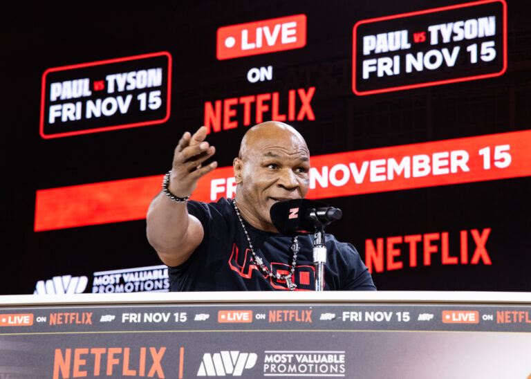 Jake Paul vs Mike Tyson Press Conference at Fanatics Fest