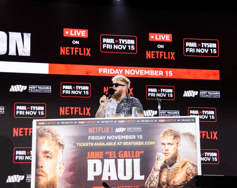 Jake Paul vs Mike Tyson Press Conference at Fanatics Fest