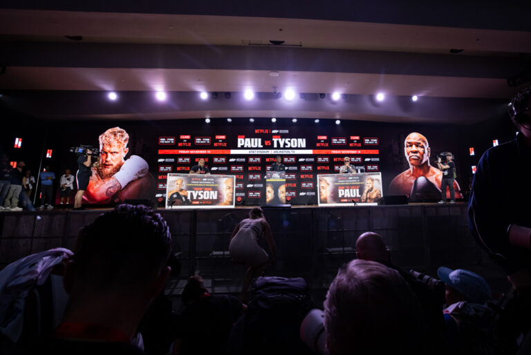 Jake Paul vs Mike Tyson Press Conference at Fanatics Fest