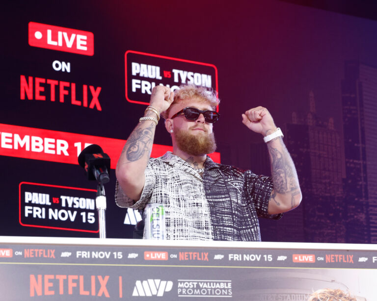 Jake Paul vs Mike Tyson Press Conference at Fanatics Fest