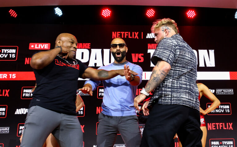 Jake Paul vs Mike Tyson Press Conference at Fanatics Fest