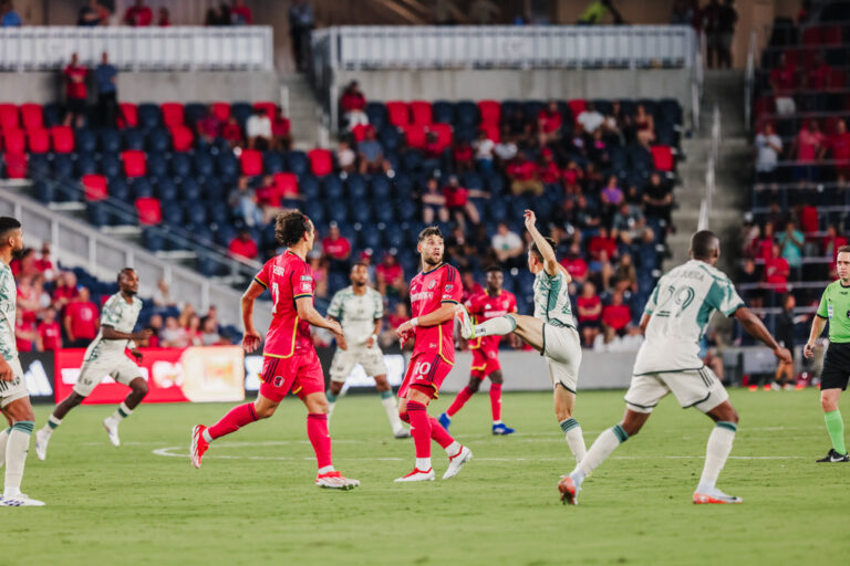 St. Louis CITY SC vs Portland Timbers (Photos by Marcelina Enriquez _ ExclusiveAccess