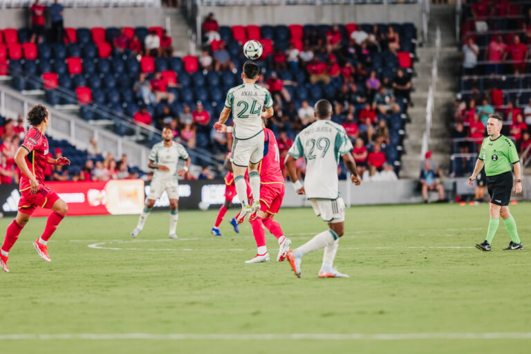 St. Louis CITY SC vs Portland Timbers (Photos by Marcelina Enriquez _ ExclusiveAccess