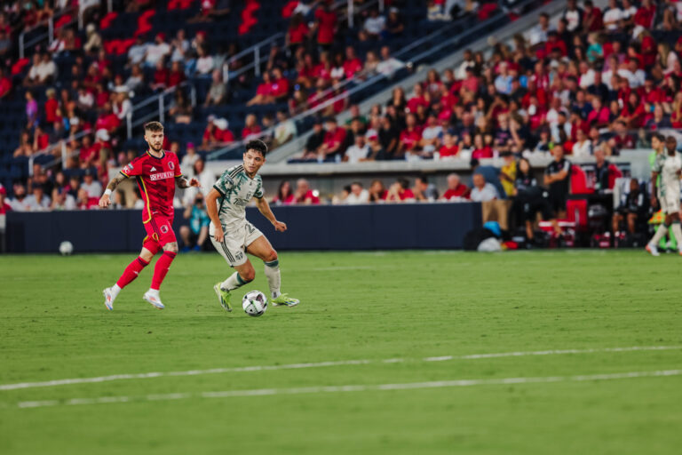 St. Louis CITY SC vs Portland Timbers (Photos by Marcelina Enriquez _ ExclusiveAccess