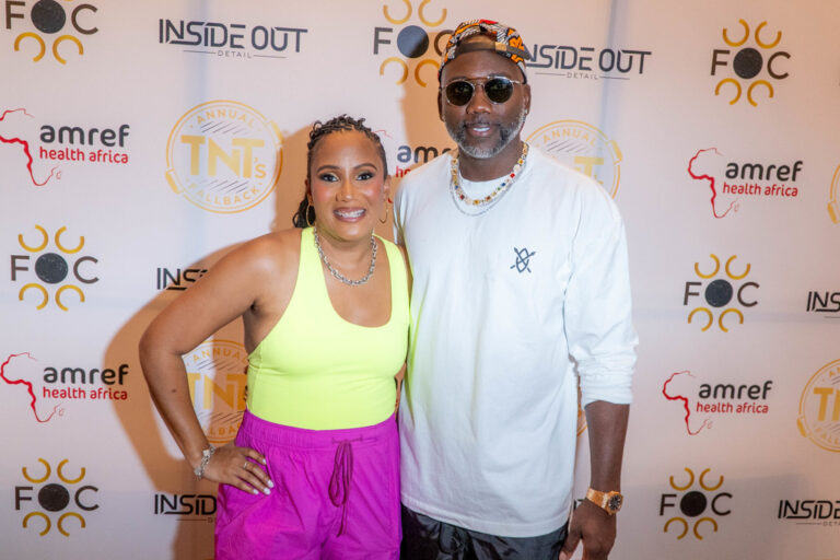 djTAO and wife Twyla Takyi at TNT_s Fall Back Event